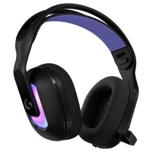 Auriculares Gaming Logitech G G522 Lightspeed RGB Inalámbricos con Bluetooth y 40 mm