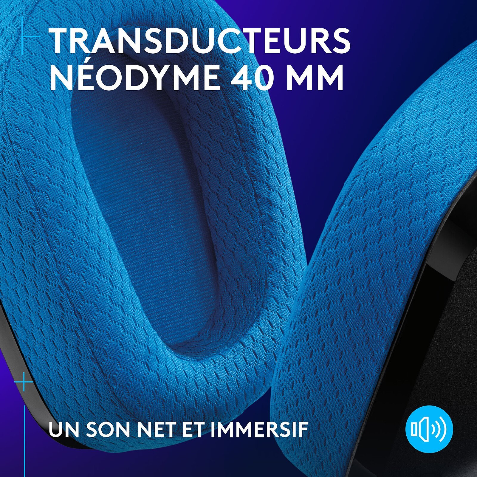 Auriculares Logitech G535 Lightspeed inalámbricos para PC, PS4 y PS5 - Imagen 5