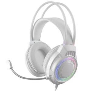 Auriculares Gaming Mars Gaming MH124 FRGB con Micrófono y Jack 3.5 mm para PC y Consolas