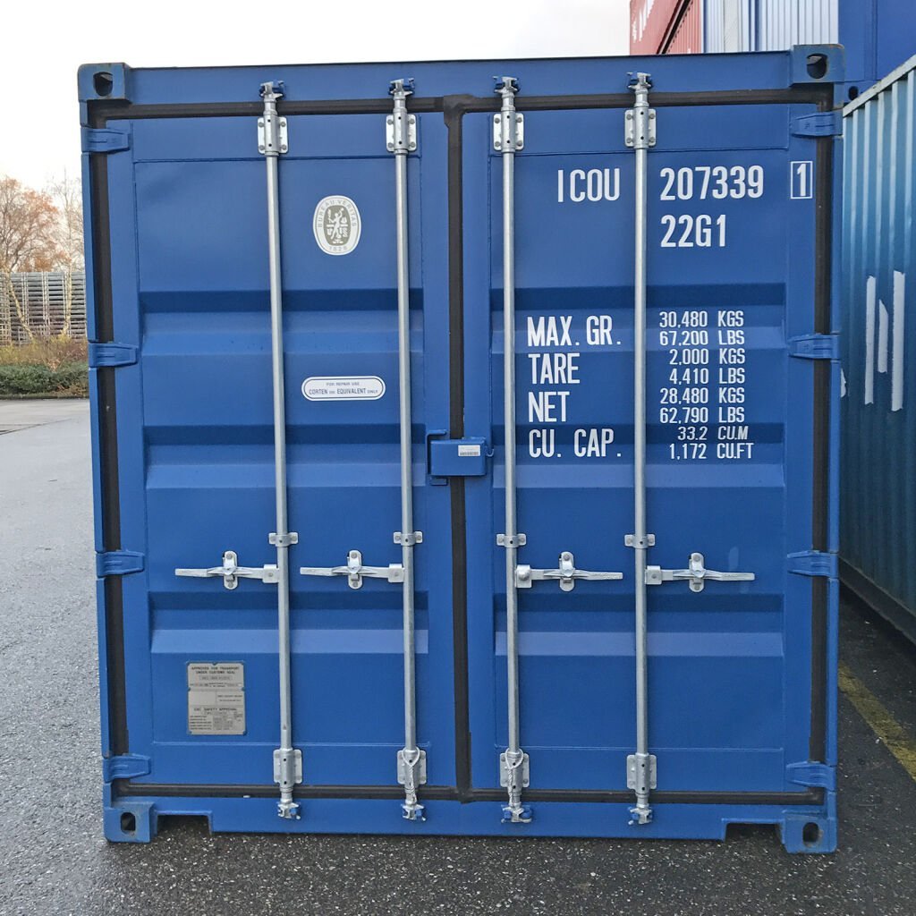 Neuer 20 Fuß Full Side Open Materialcontainer – Vollständig seitlich zu öffnen – RAL 5010 - Imagen 3