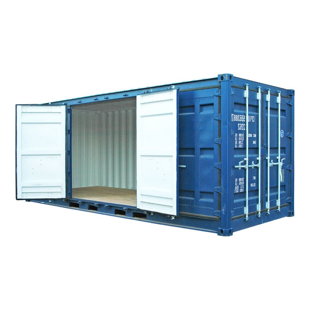 Neuer 20 Fuß Full Side Open Materialcontainer – Vollständig seitlich zu öffnen – RAL 5010