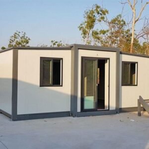Erweiterbares Containerhaus 38 m² – 2 Schlafzimmer, Bad & Küche | Modulares Wohncontainerhaus