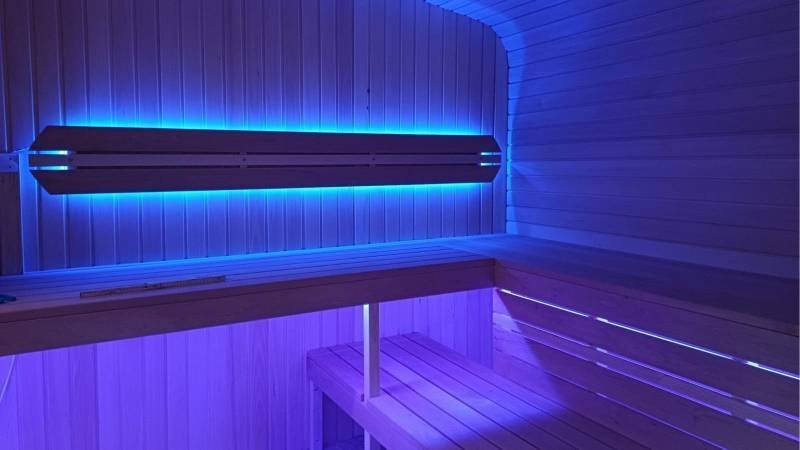 Luxus Holzsauna 11 m² mit Ruhebereich – Schlüsselfertige Gartensauna ganzjährig nutzbar - Imagen 3