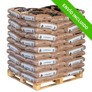 Pellets Maderas Campos – Palé de 88 sacos x 15 kg | 100% Pino