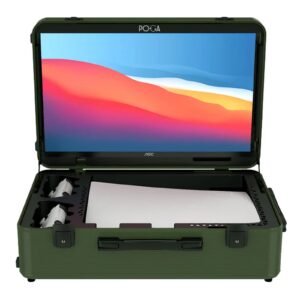 POGA Lux – Maletín Gaming Portátil con Pantalla 24” 180Hz Full HD para PS5