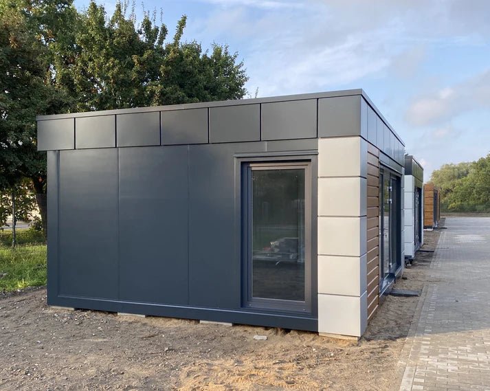 Contenedor de oficina tipo London 6,00 x 4,70 m - Imagen 3