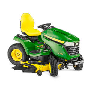 John Deere X584 Rasentraktor – 16,1 kW Kawasaki Motor, Allradantrieb, 122–137 cm Schnittbreite